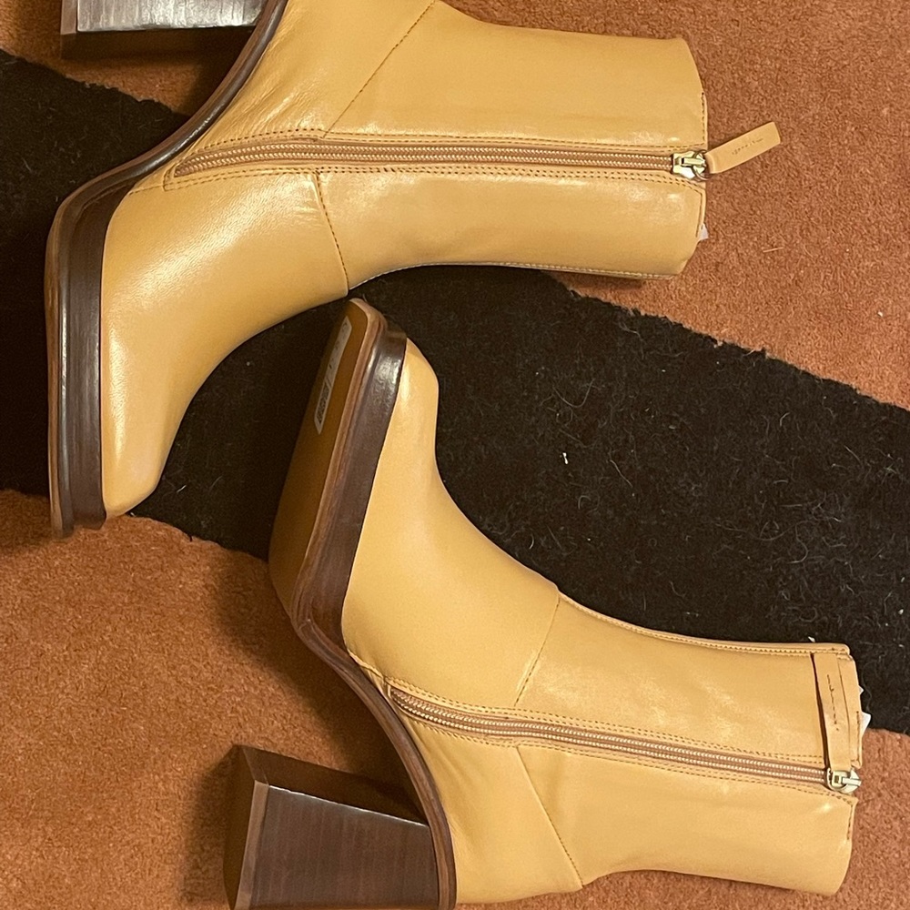 Brand New ASOS Square Toe heeled boots